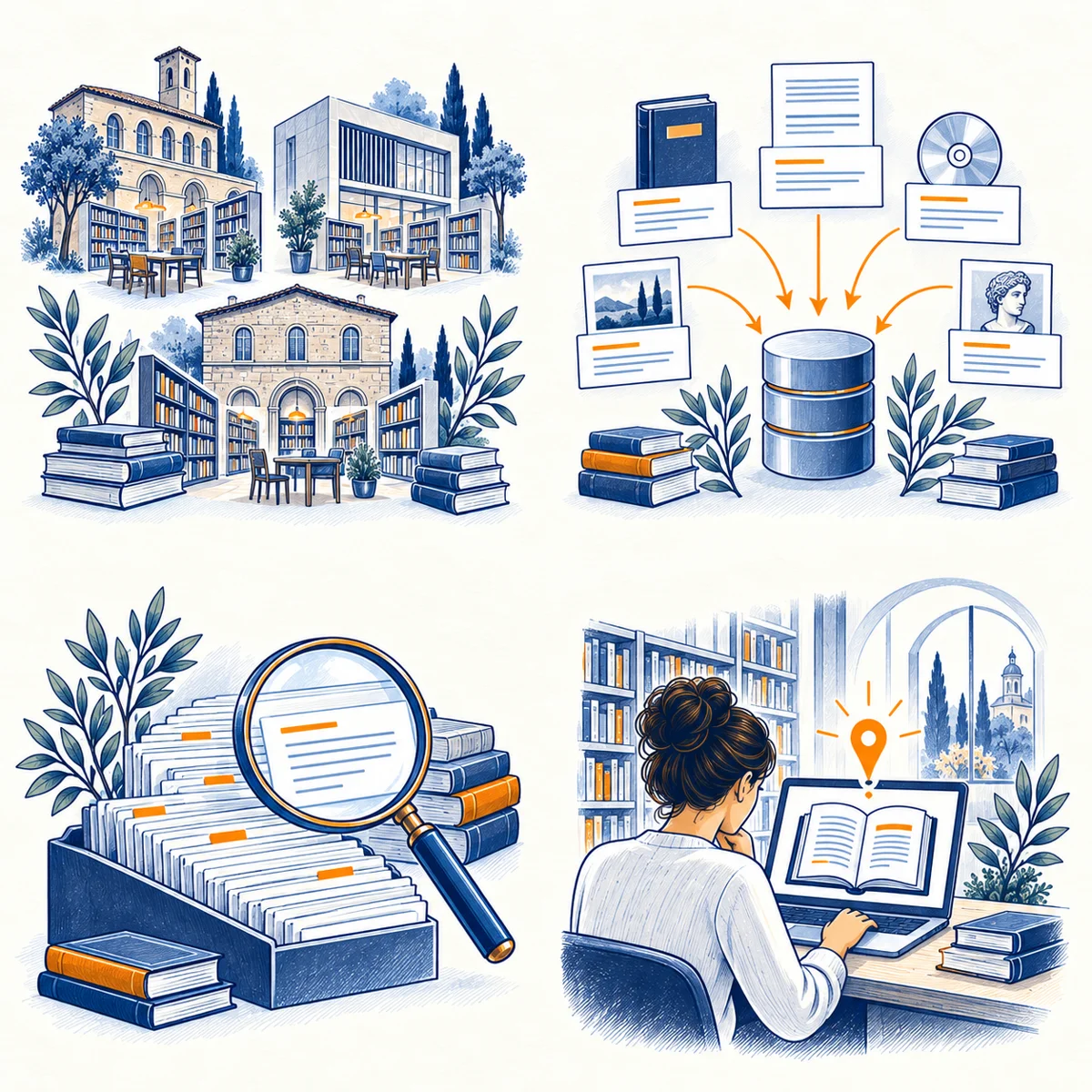 Illustration: Libraries